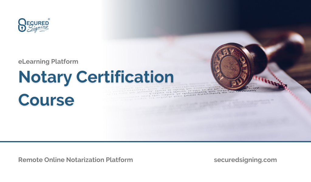 Notary Certification Course