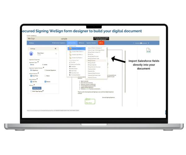Digital Signature for Salesforce