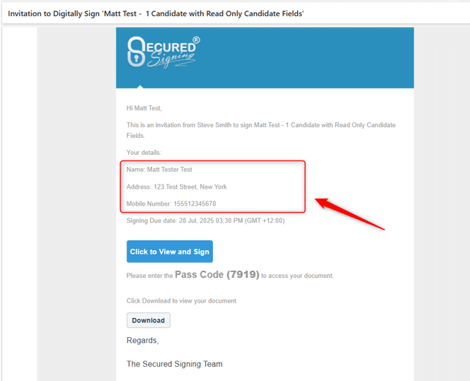 Email Templates - Example with Integration List Merge Fields for Bullhorn and JobAdder
