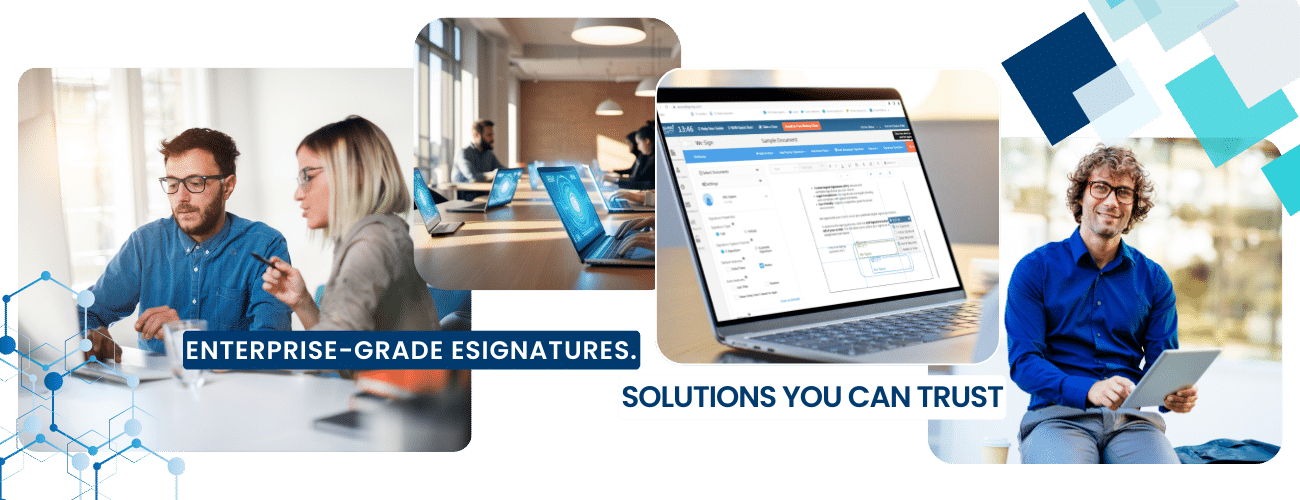 Enterprise-Grade eSignatures BANNER