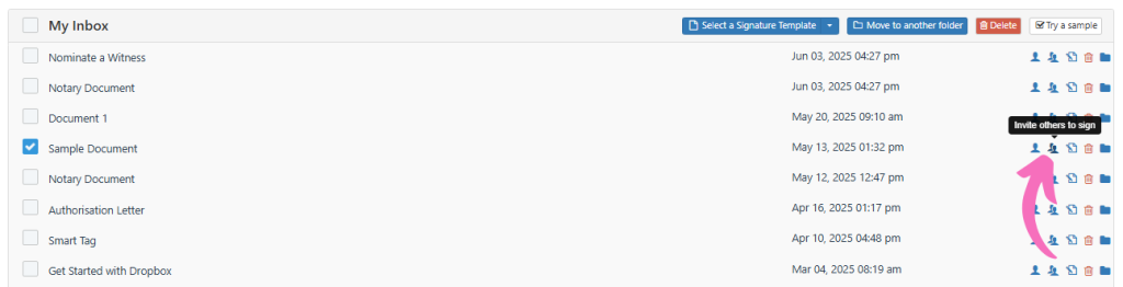 Face to Face - Inbox