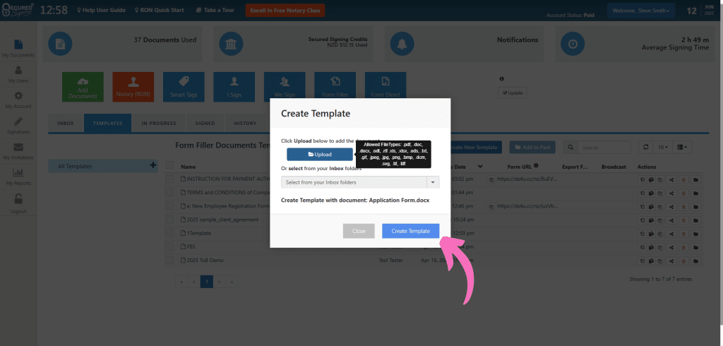 FormFiller - Upload File
