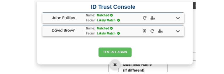 ID Trust console 10