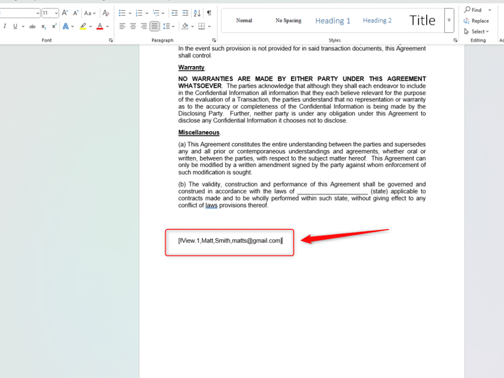 Smart Tag - Needs to View - Sender