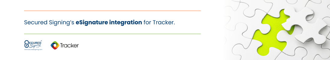 Secured Signing and Tracker Integration Support